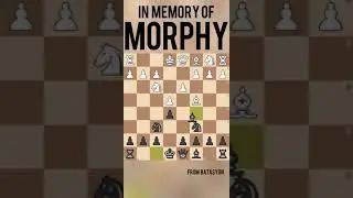 Amazing attack in memory of Morphy. Italian game