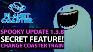 Planet Coaster Spooky DLC Update CHANGE COASTER TYPE ON TRACKS! Hidden Feature!