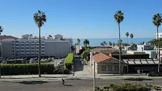[8K] Santa Monica Ocean View: Sunny Beach Day Ambience & Pacific Breezes (2 HOURS)