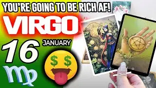 Virgo ♍️💲YOU’RE GOING TO BE RICH AF!💲🤑 horoscope for today JANUARY 16 2026 ♍️ #virgo tarot JANUARY