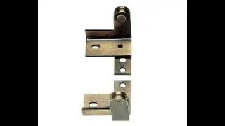 Stanley 327 US10BL Dark Oxidized Satin Bronze Heavy Weight Steel Wardrobe Pivots   1 Pair
