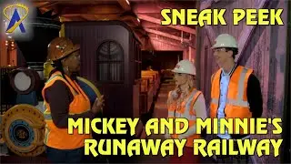 Sneak Peek of Mickey & Minnie&rsquo;s Runaway Railway coming to Walt Disney World and Disneyland