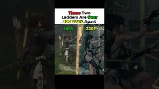 These Two Ladders Are Over 500 Years Apart - Ghost of Yotei -