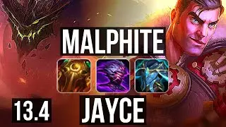 MALPH vs JAYCE (TOP) | 6/1/10, Rank 14 Malph | KR Grandmaster | 13.4