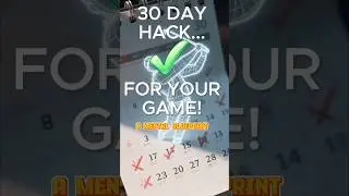 30 DAY SECRET FOR YOUR GAME. #shorts