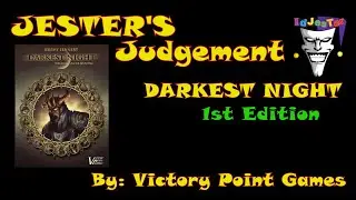 Jester's Judgement Darkest Night 1st Edition By Victory Point Games
