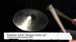 Sabian AAX Stage Hats 14
