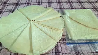 TEK TEK PİŞİRMEK YOK😯 EVDE BÖREKLİK HAZIR YAŞ YUFKA TARİFİ