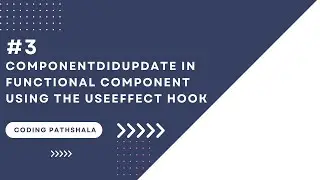 componentDidUpdate using the useEffect hook in functional component