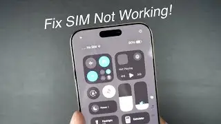 Как исправить ошибку &laquo;SIM-карта не работает&raquo; или &laquo;SIM-карта отсутствует&raquo; на iPhone | Решить пробл...