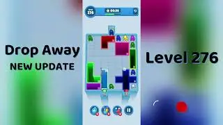 Drop Away Level 276 Walkthrough - NEW UPDATE | Step-by-Step Guide 🧠 | SolutionGuruji