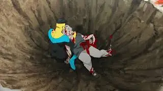 Hero Invincible fails to save the granny scene | The Invincible, Ending scene season 1 episode 2