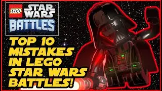 Top 10 Gameplay Mistakes in LEGO Star Wars Battles!!  Avoid these mistakes!