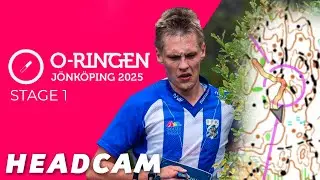 O-Ringen M21 Elite Stage 1 | Headcam Takeover Ludvig Ek