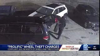 Police search for 'prolific' wheel thief, mechanics targeted