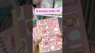 Part 1 , let&rsquo;s pack 5 scoops order for Nadia 🎁#gift#mystery #asmr #packingorders#smallbusiness#fyp