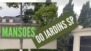 TOUR PELAS MANSÕES DO JARDINS BAIRRO NOBRE DE SÃO PAULO