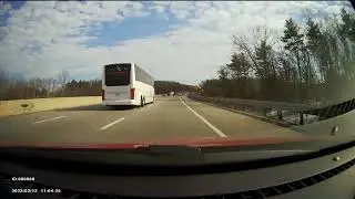 Drive from Burlington, MA heading to Hartford CT - February 12 2022