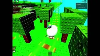 Showing the cart ride me and @ContentDeIeted-l6f made in roblox create a cart ride! (part 2)