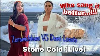 Zoramchhani Vs Demi Lovato - Stone Cold (Live)