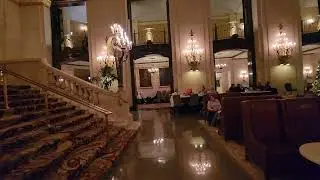 The Palmer House Hilton lobby and Empire Room
