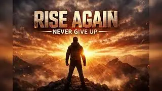RISE AGAIN 🔥 | English Motivational Song | Never Give Up Anthem 2026