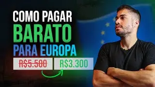 Eu Descobri o SEGREDO das passagens aéreas para Europa