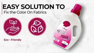 Vedcare Fabric Color Fixer Liquid for all Fabric, Cloth Color Fixer Solution Stops bleeding of color
