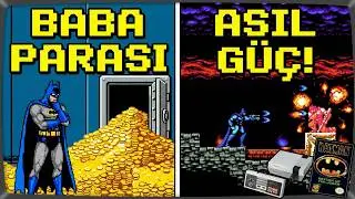 BABA PARASIYLA S&uuml;PER KAHRAMAN OLAN ADAMA YAPILAN OYUN | NES - Batman - Return of the Joker GamePlay