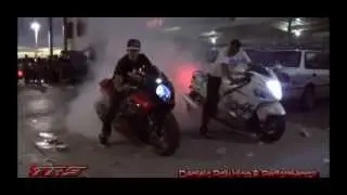 2013 COAMO MARATHON MOTORCYCLE BURNOUTS