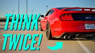 Why you should SKIP ACTIVE EXHAUST on your MUSTANG GT [+ Ford explains TRANS LEAK at 15K miles...]