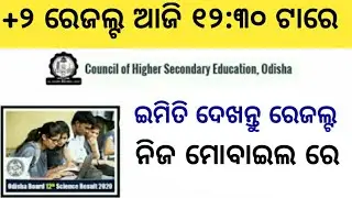 How To Check +2 Exam Results In Odisha || How To Check plus two Science Results 2020 | +2 Result