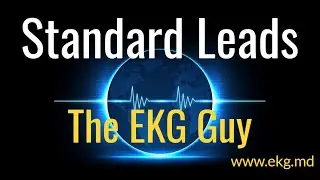 Standard Leads - EKG Crash Course 4.0 | The EKG Guy - www.ekg.md
