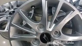 Velg copotan Xenia 2014 Ring 14 Hole 4 Kondisi Bekas