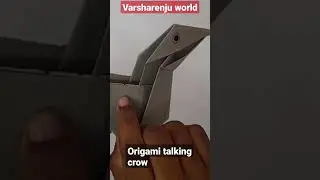 origami talking crow
