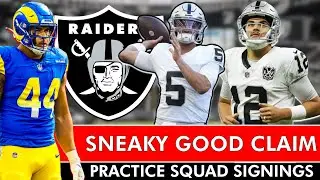 Raiders Make Sneaky Good Waiver Wire Claim + Practice Squad Signings &  NFL Screws The Raiders&hellip;