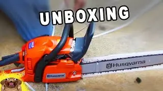 HUSQVARNA 435e UNBOXING