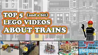 TOP 5 LEGO Train Videos - Everything LEGO train from 1964 to the moon!