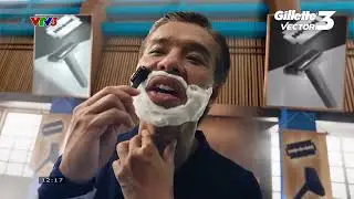 TVC Gillette Vector 3 - Kh&ocirc;ng lo xước, chẳng ngại r&aacute;t da (15s, 12/2025)