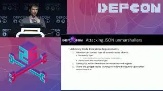 DEF CON 25 Conference - Alvaro Muñoz, Alexandr Mirosh - Friday the 13th JSON attacks