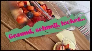 Einfacher, leckerer und gesunder Obstsalat. Mundgerecht f&uuml;r die ganze Familie.