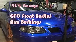 2004 GTO Front Strut Rod Bushings