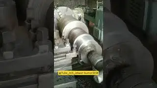Rolling mill Roll Lathe machine  tarning#rolling #mill