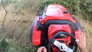 Mulching with the new tractor Antonio Carraro 5800tn major part 2 (HRV/ENG)