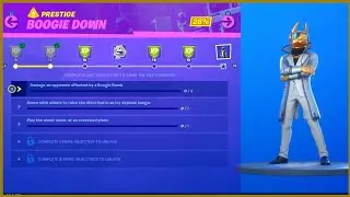Fortnite play the sheet Music at an oversized piano