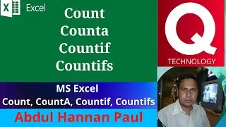 How to use COUNT COUNTA COUNTIF COUNTIFS functions in Excel