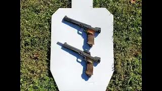Пистолеты Smith & Wesson 78G .22 — группы на 20 ярдов
