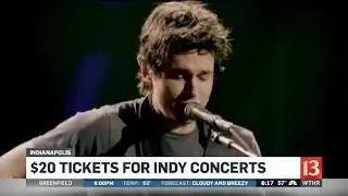 20 dollar tickets for Indy concerts