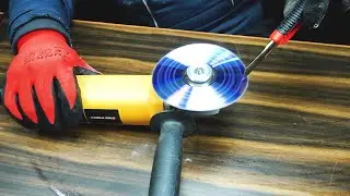 CD on Angle Grinder - Must Watch