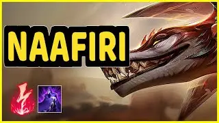 NAAFIRI VS ZED MID GAMEPLAY